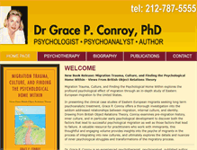 Tablet Screenshot of graceconroy.com